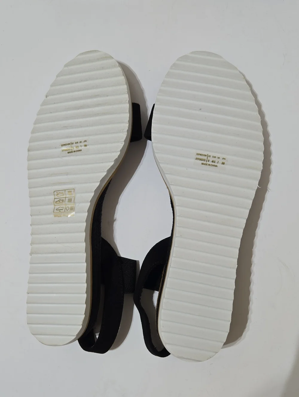 Dream Pairs Women's Black Espadrille Sandals